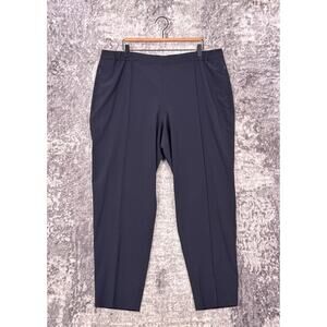 New MM LaFleur Pants 16 Womens Colby 2.0 Tapered Leg Origami Suiting In Gray